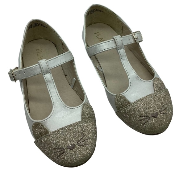 childrens gold sparkly shoes